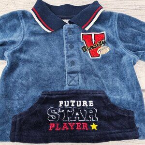 Vintage Baby‎ Boy Sprockets Varsity Jacket Size 3-6 months